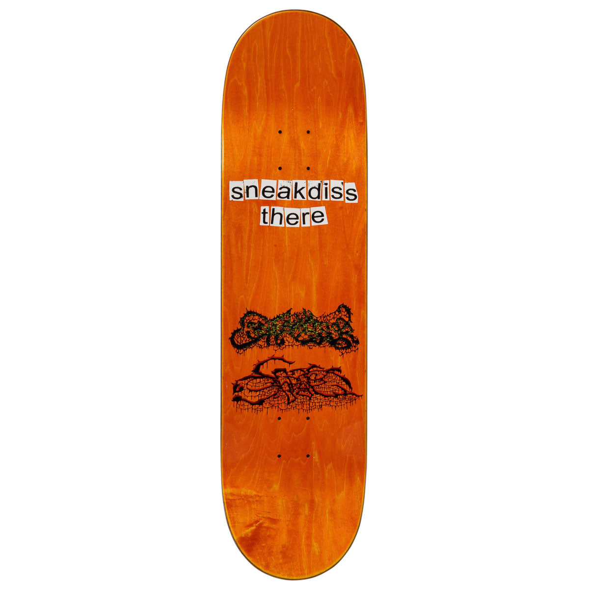 There Team Sneakdiss Battle Ship Skateboard Deck - White - 8.50"