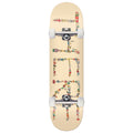 There Team Detritus Skateboard Complete - Beige - 8.12"