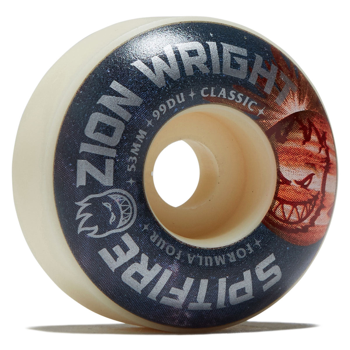 Spitfire Zion Cosmic F4 99d Classic Skateboard Wheels - Natural - 53mm
