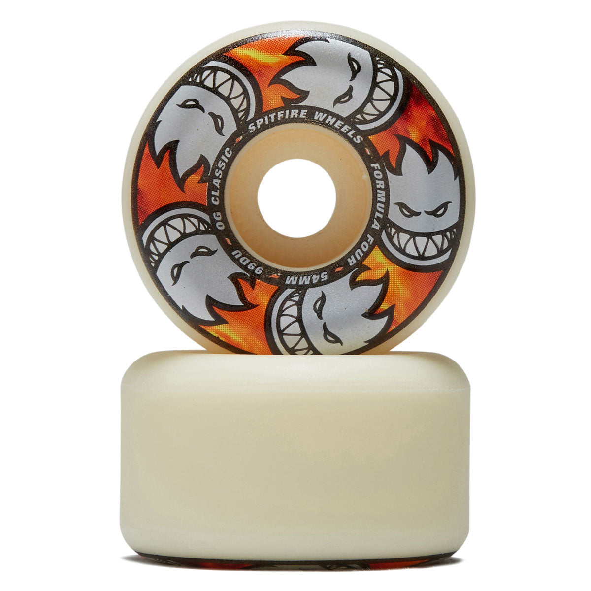 Spitfire Team Multiball F4 99d OG Classic Skateboard Wheels - Natural - 54mm