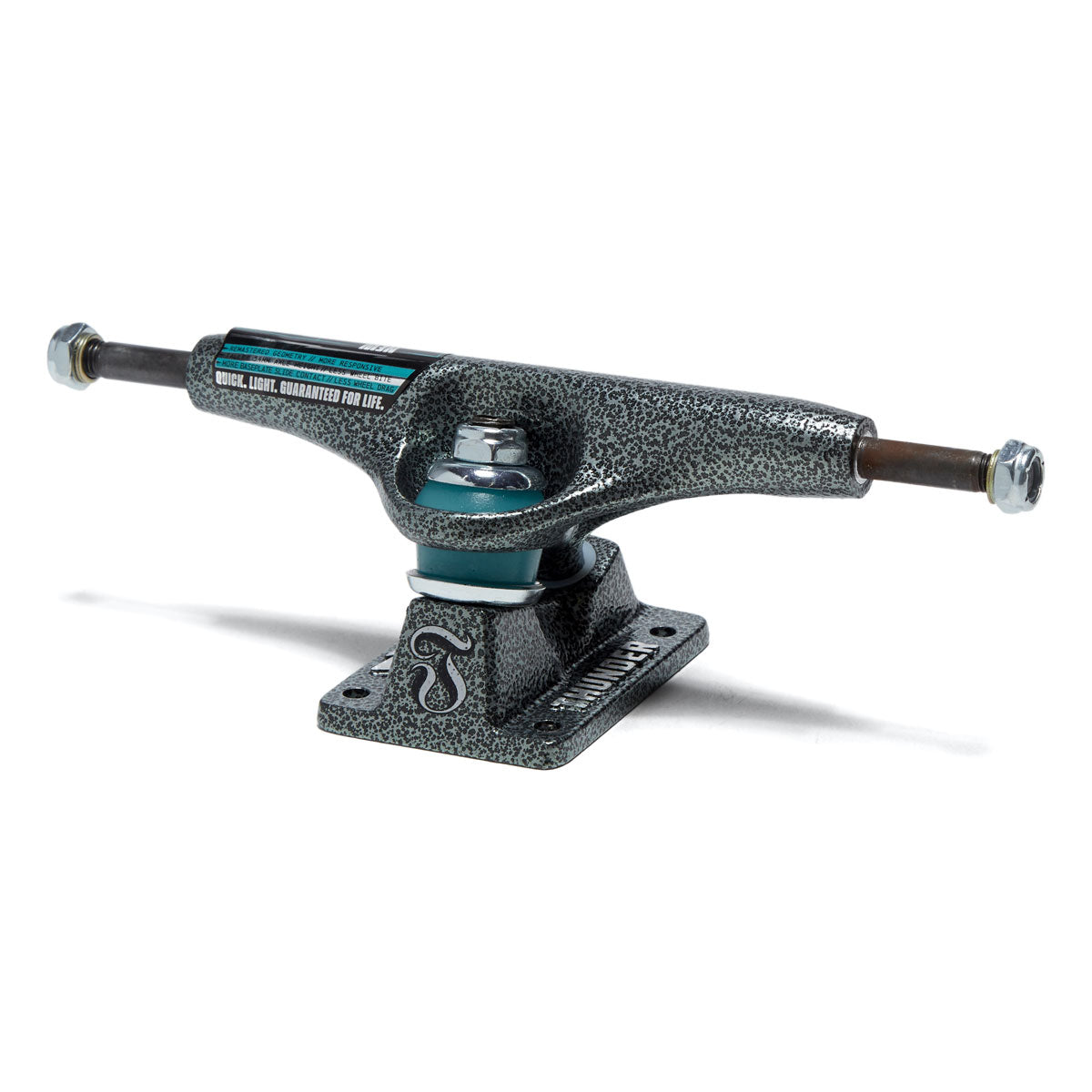 Thunder Team T-II Leviathan Skateboard Trucks - Black/Teal - 147mm