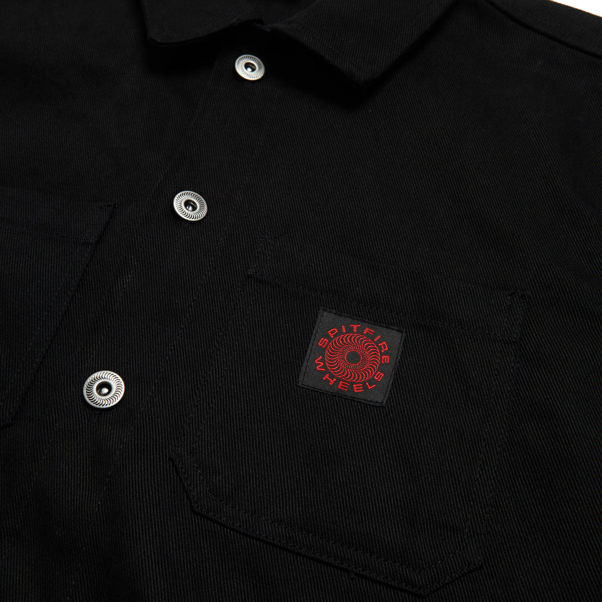 Spitfire Classic '87 Swirl Shirt Jacket - Black