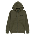 Spitfire LTB Arch Emb Zip Hoodie - Olive