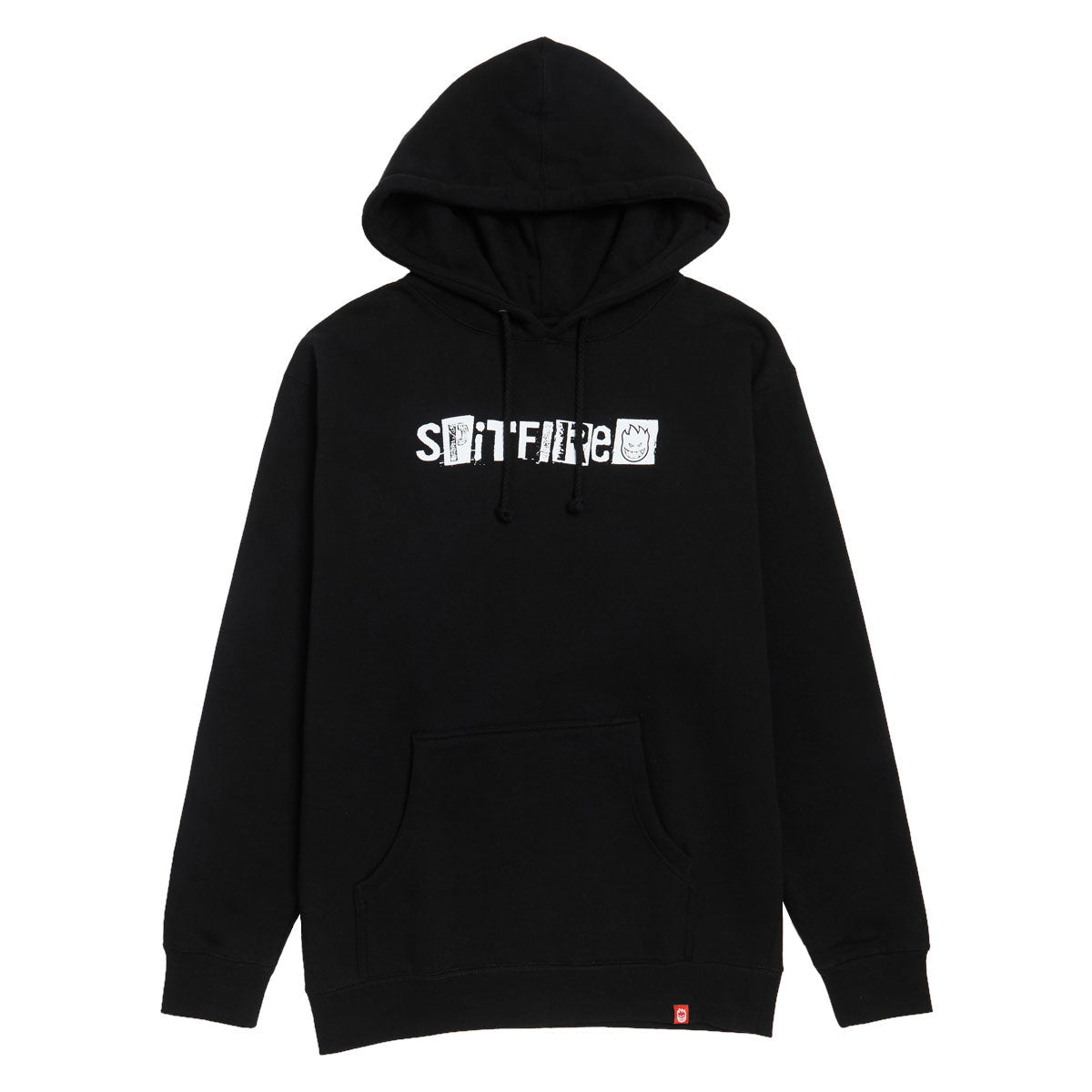 Spitfire Ransom II Hoodie - Black/White Print