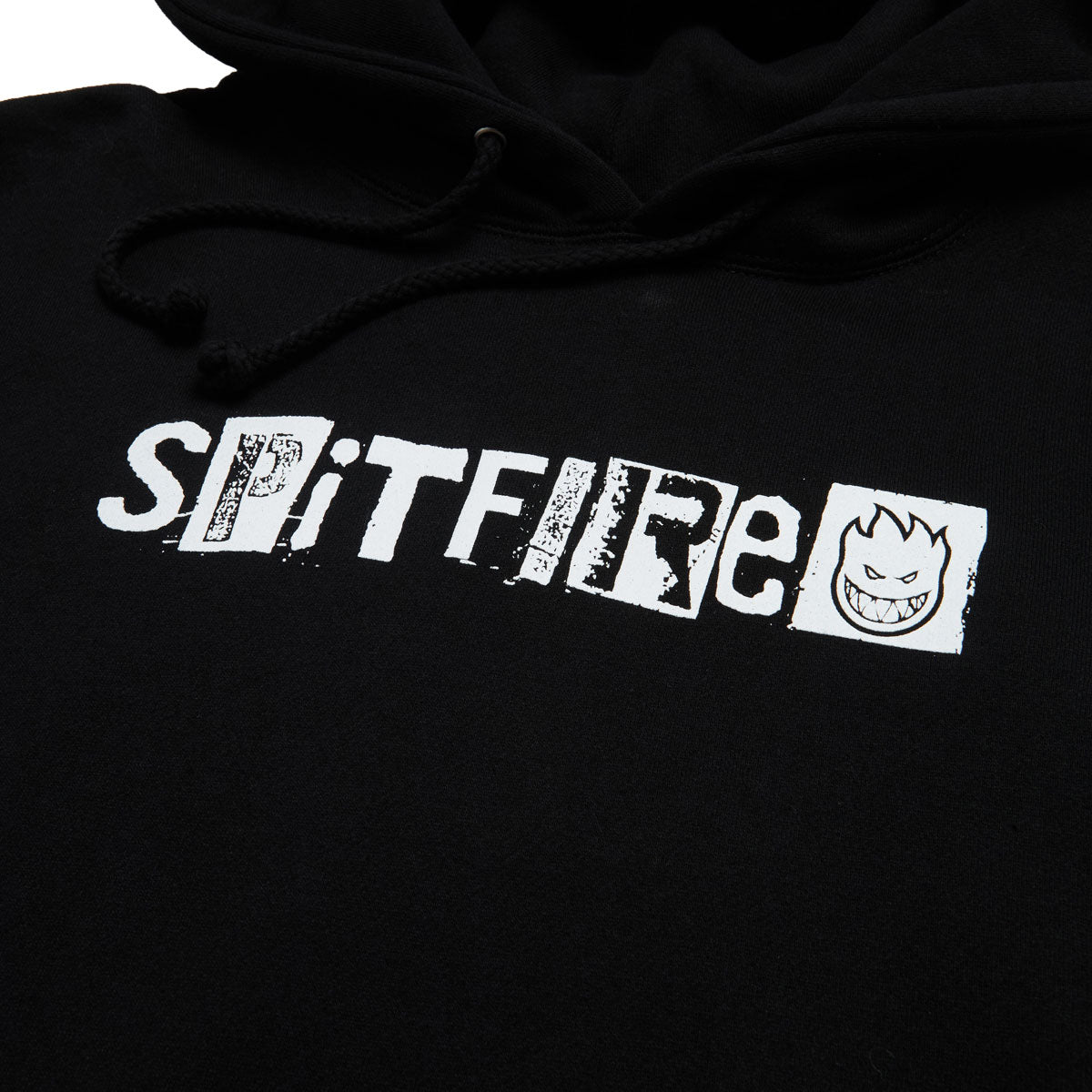 Spitfire Ransom II Hoodie - Black/White Print