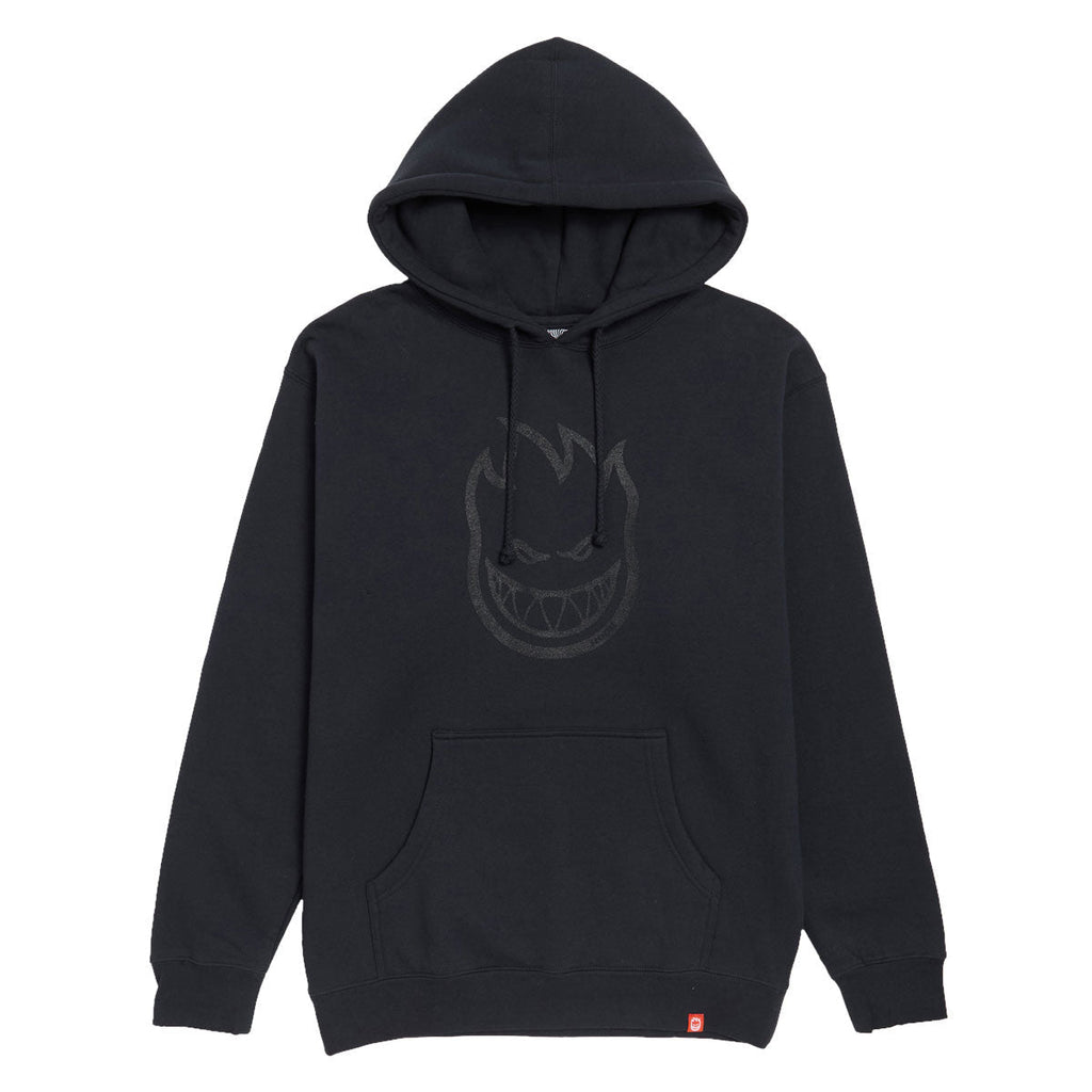 Spitfire Bighead Hoodie - Navy/Black Print