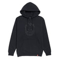 Spitfire Bighead Hoodie - Navy/Black Print