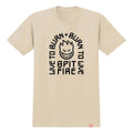 Spitfire LTB Arch T-Shirt - Natural/Black Print
