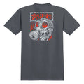 Spitfire Gas Mask T-Shirt - Charcoal/Multi Color Prints