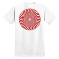 Spitfire Classic Swirl Overlay T-Shirt - White/Red/Black Prints