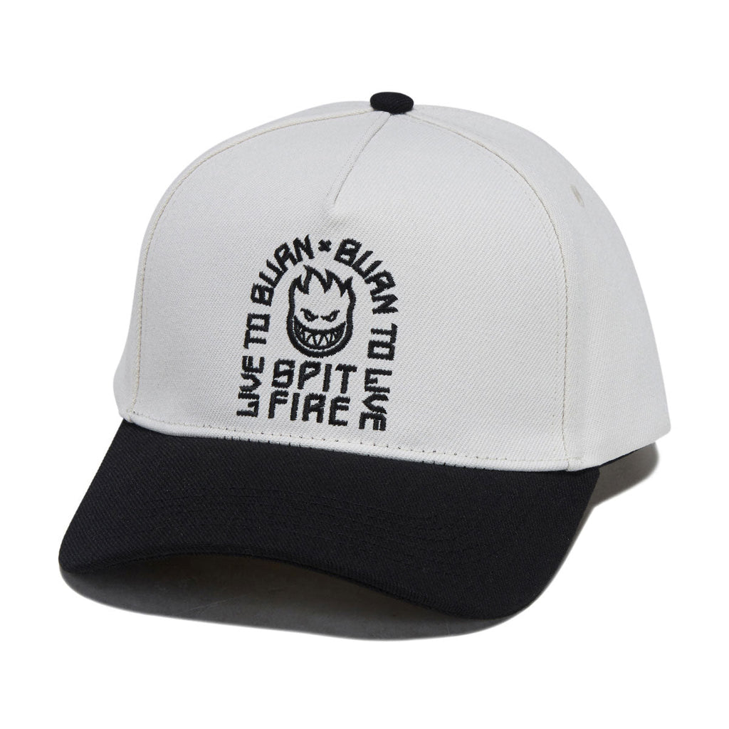 Spitfire LTB Arch Hat - Off White/Black