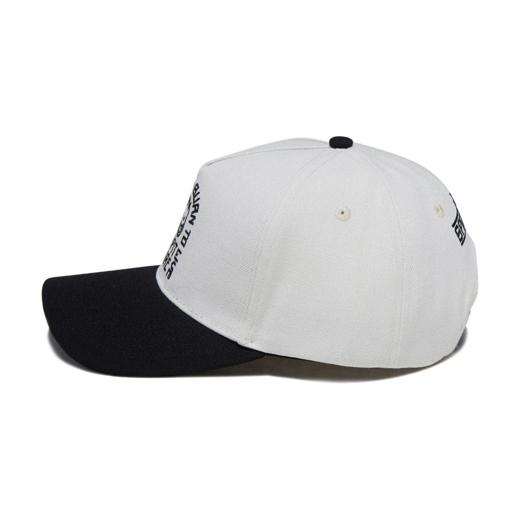Spitfire LTB Arch Hat - Off White/Black