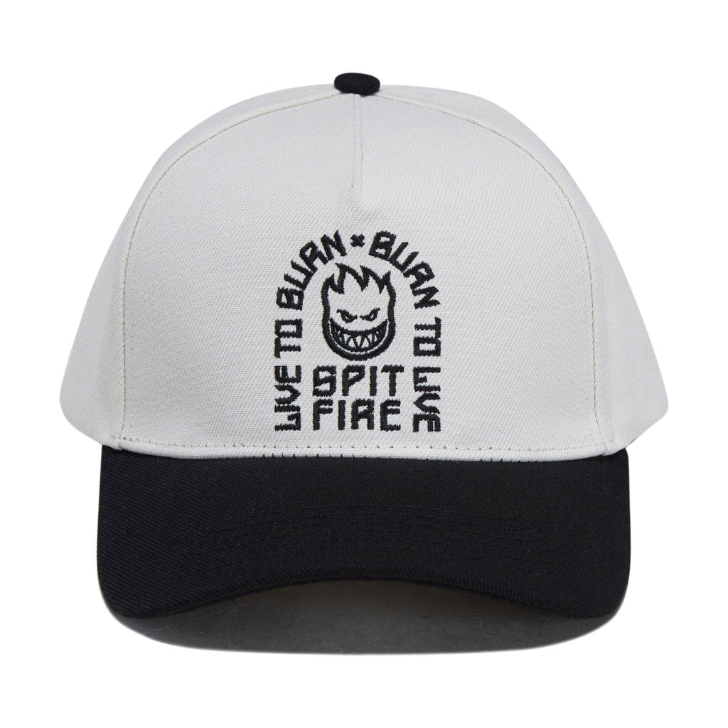 Spitfire LTB Arch Hat - Off White/Black