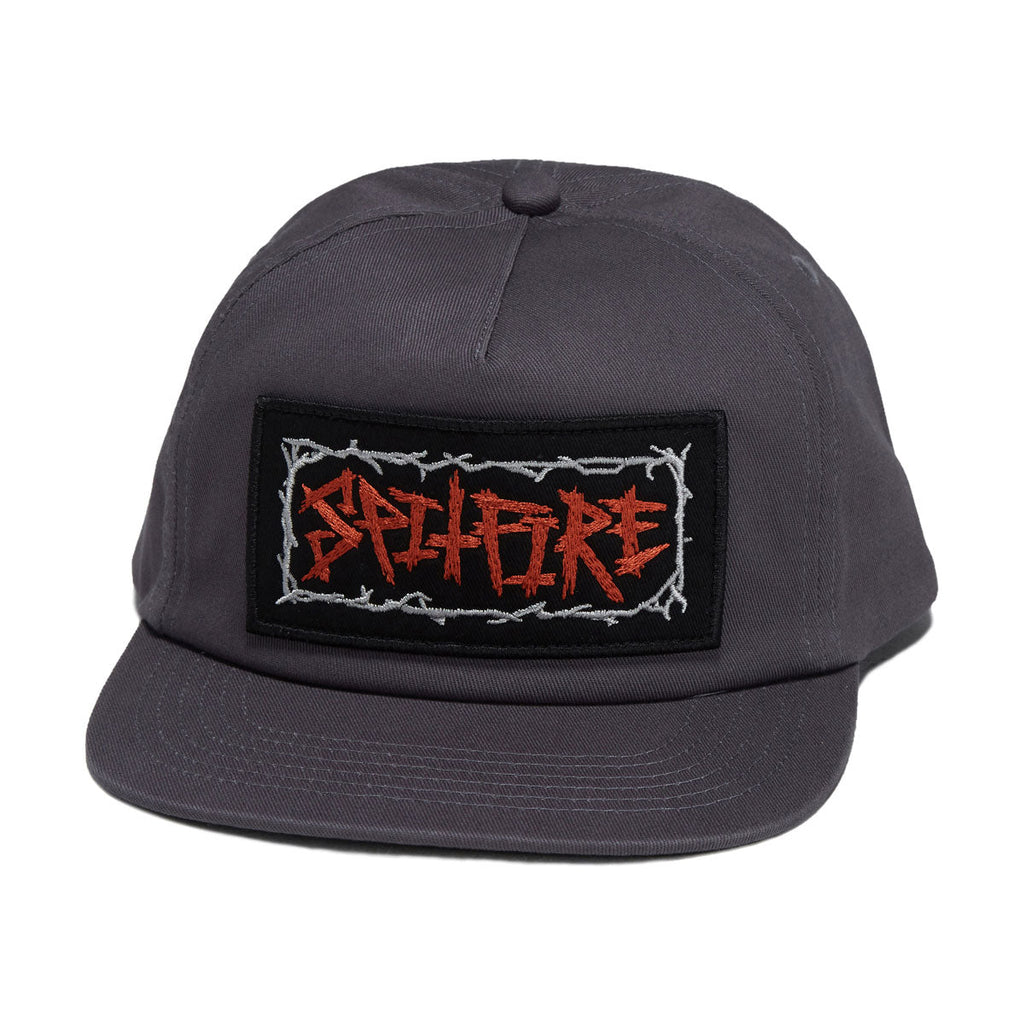 Spitfire Gas Mask Script Patch Hat - Charcoal