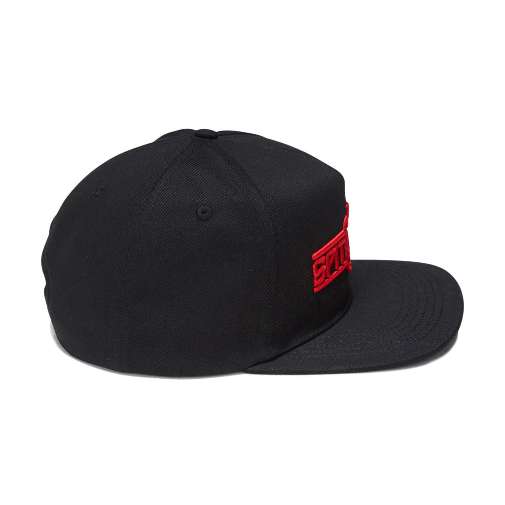 Spitfire LTB Arch Bighead Script Hat - Black/Red