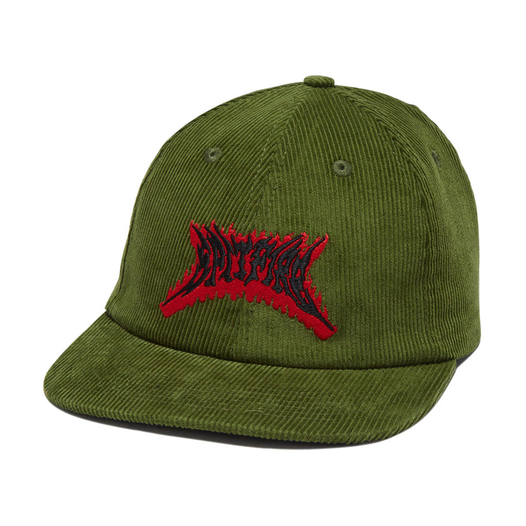 Spitfire Flame Out Hat - Olive/Red/Black