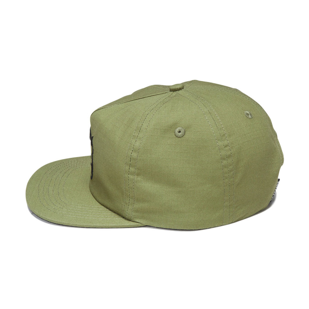 Spitfire Bighead Hat - Olive Ripstop/Black Emb