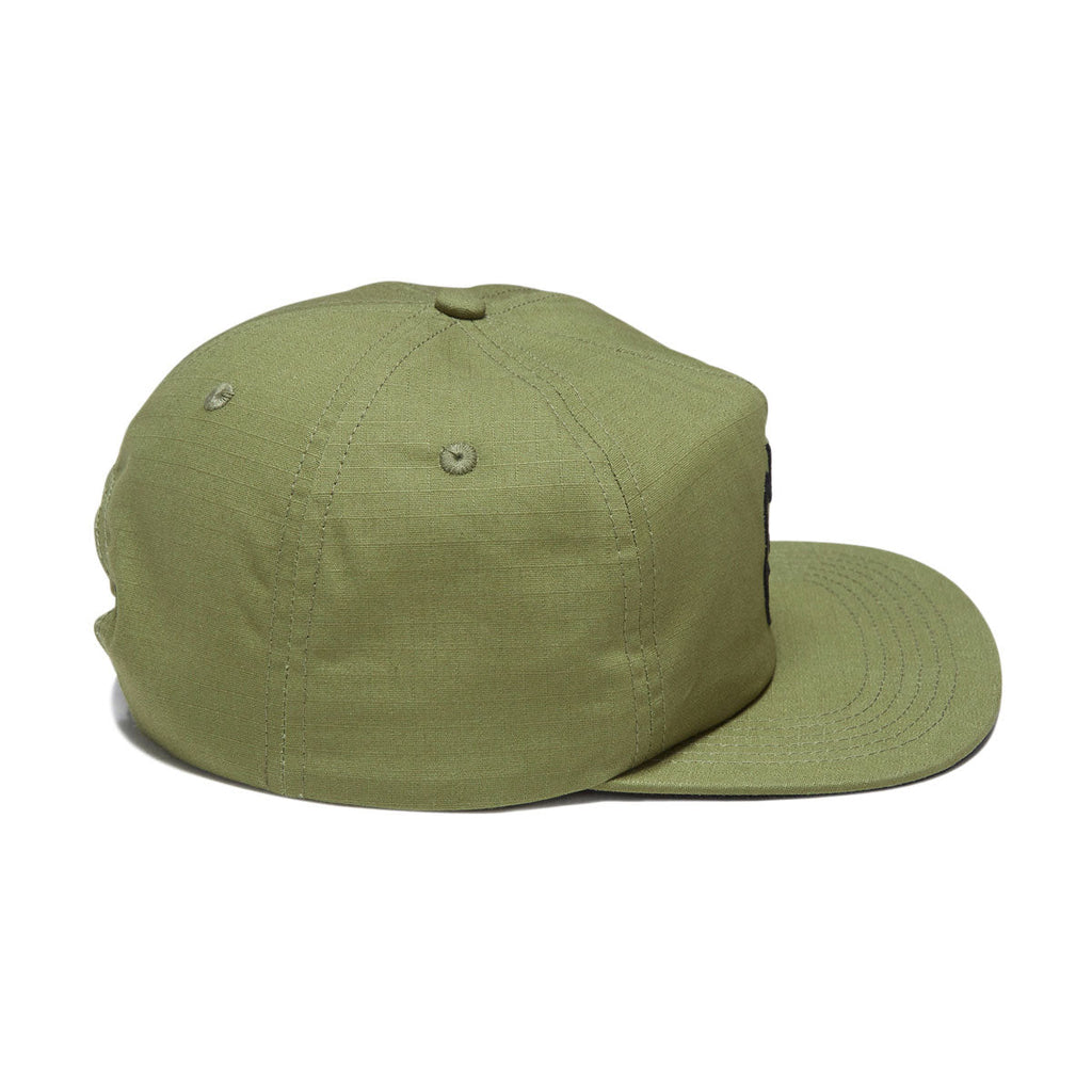 Spitfire Bighead Hat - Olive Ripstop/Black Emb