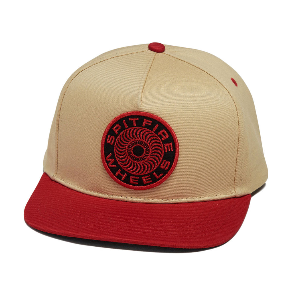 Spitfire Classic '87 Swirl Patch Hat - Tan/Red/Black