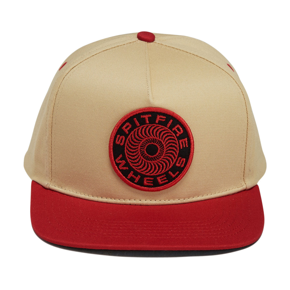 Spitfire Classic '87 Swirl Patch Hat - Tan/Red/Black