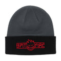 Spitfire LTB Arch Bighead Script Beanie - Charcoal/Black/Red