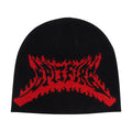 Spitfire Flame Out Skully Beanie - Black/Red