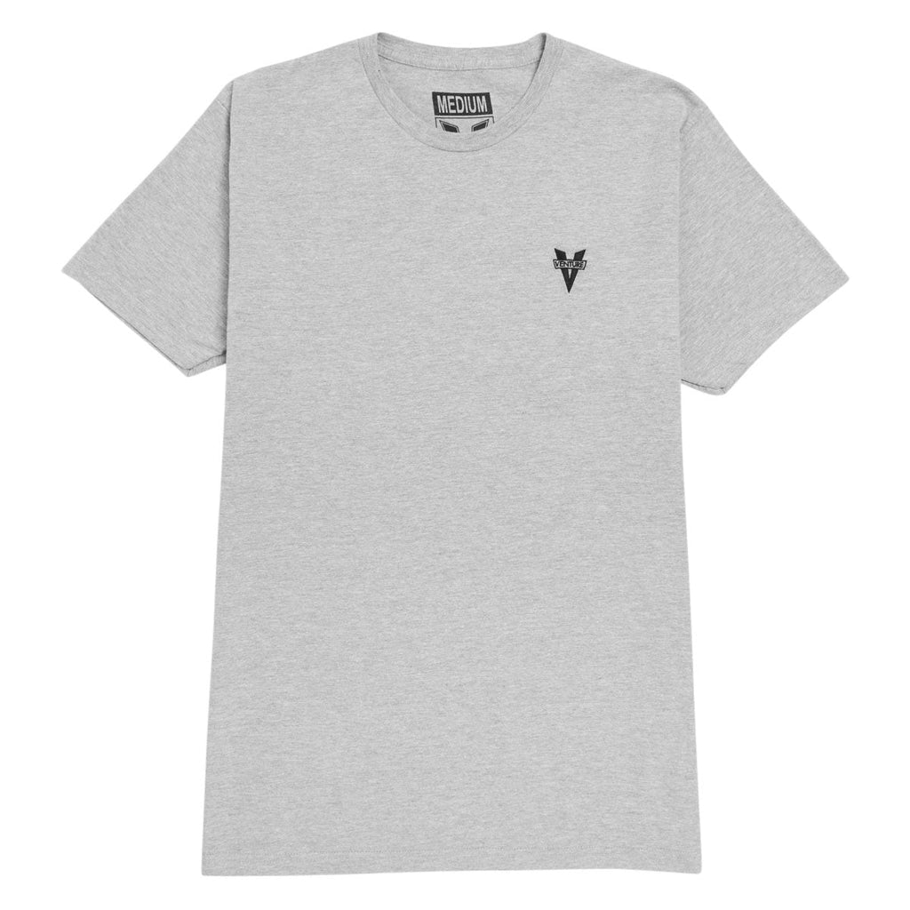 Venture Heritage Emb T-Shirt - Ash Grey Heather/Black Embroidery