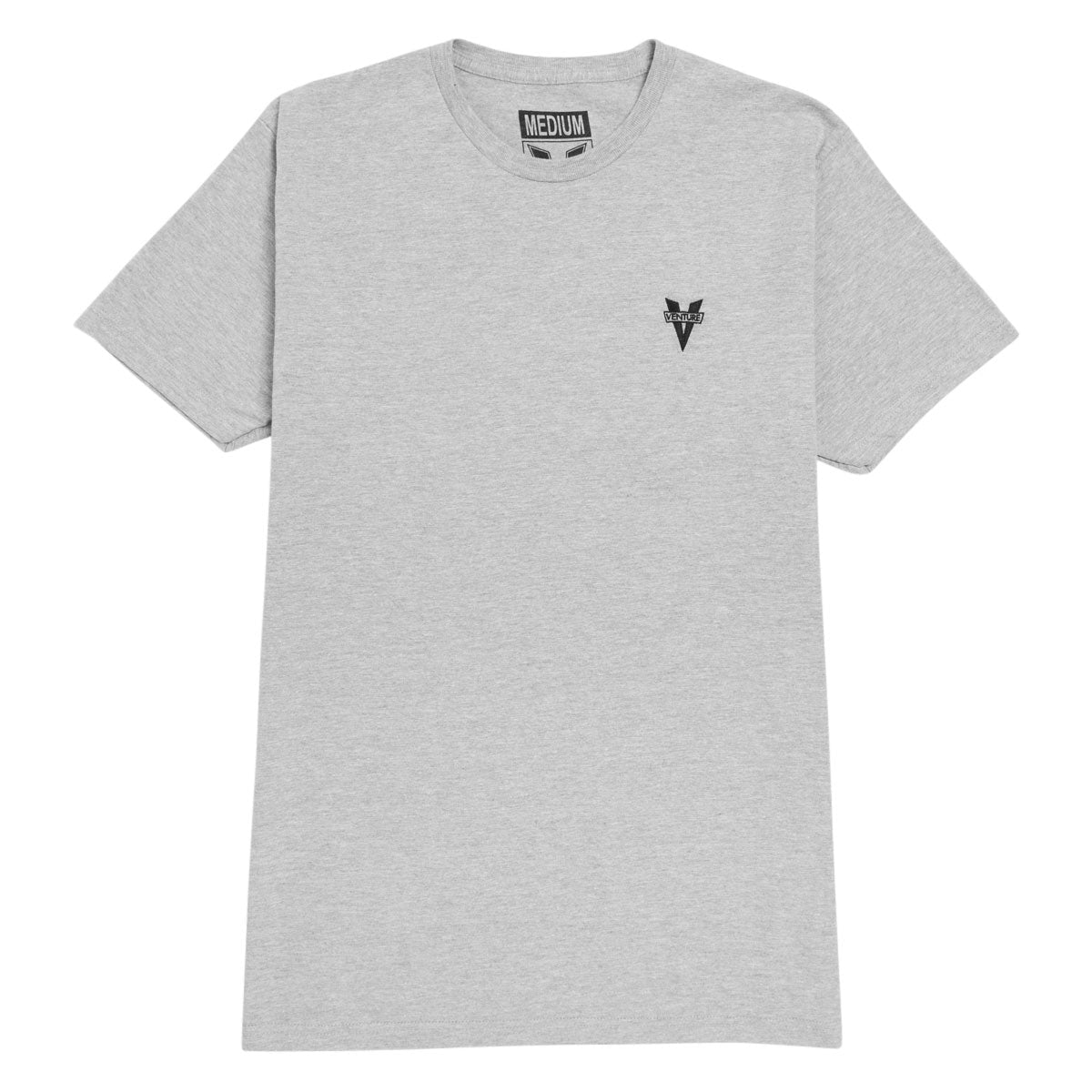 Venture Heritage Emb T-Shirt - Ash Grey Heather/Black Embroidery