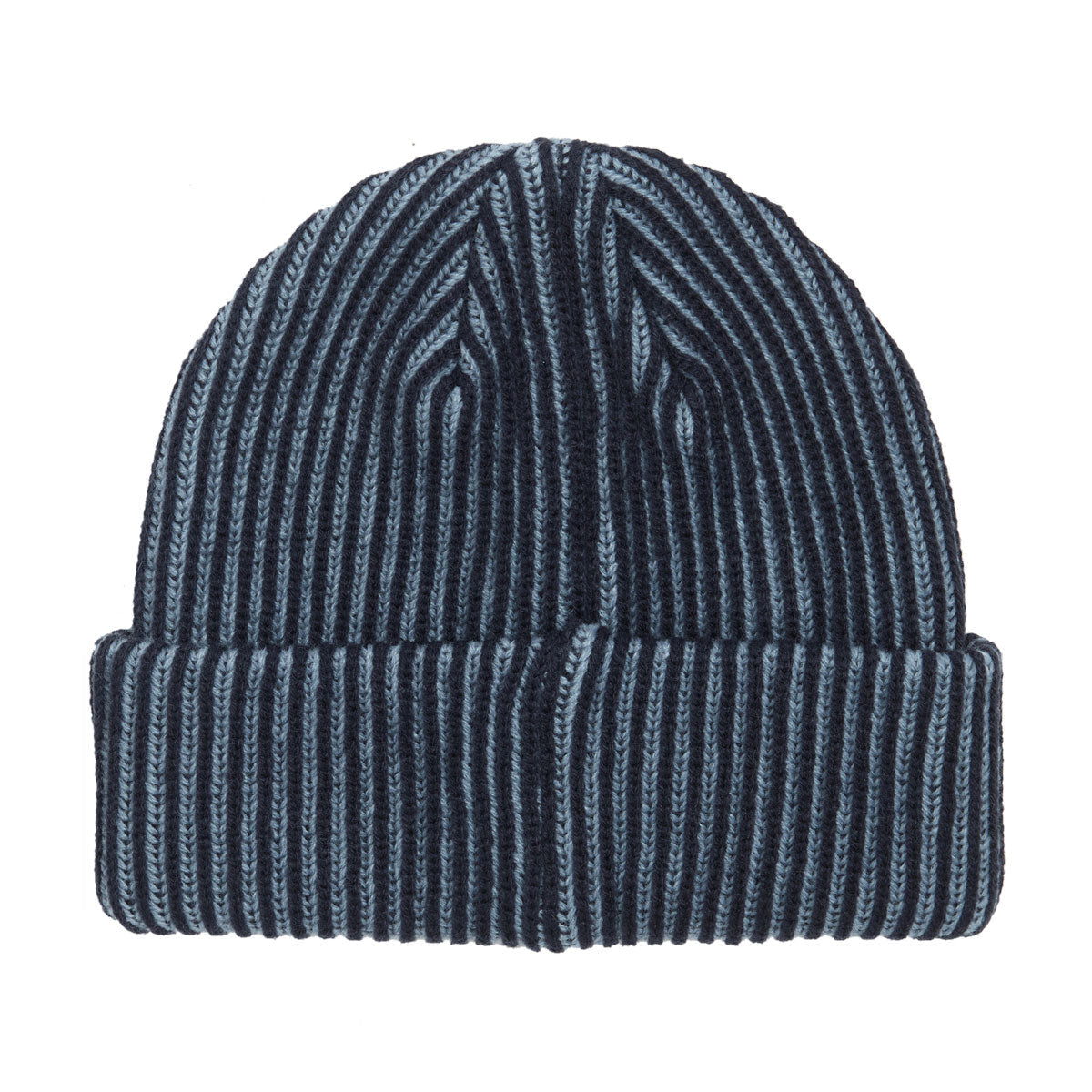 Krooked Eyes Clip Beanie - Navy/Blue/Yellow