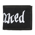 Krooked Double Ok Script Wallet - Black/Blue