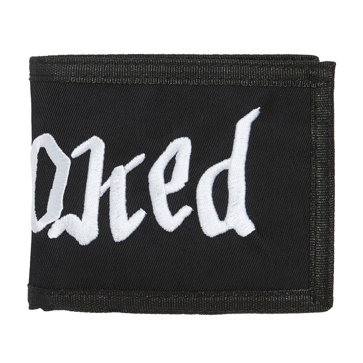 Krooked Double Ok Script Wallet - Black/Blue