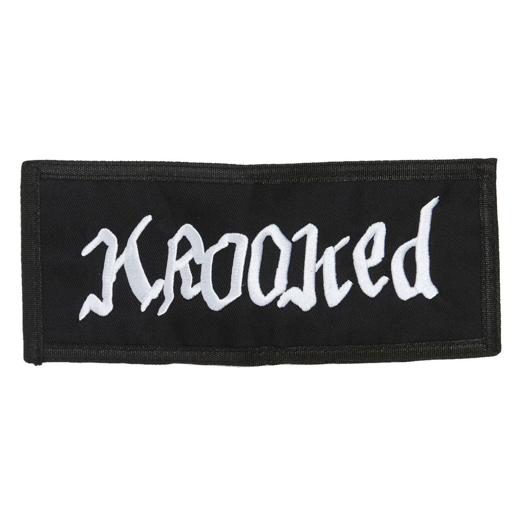 Krooked Double Ok Script Wallet - Black/Blue