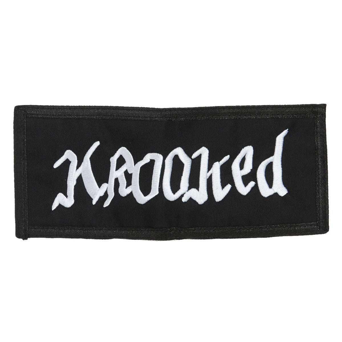 Krooked Double Ok Script Wallet - Black/Blue