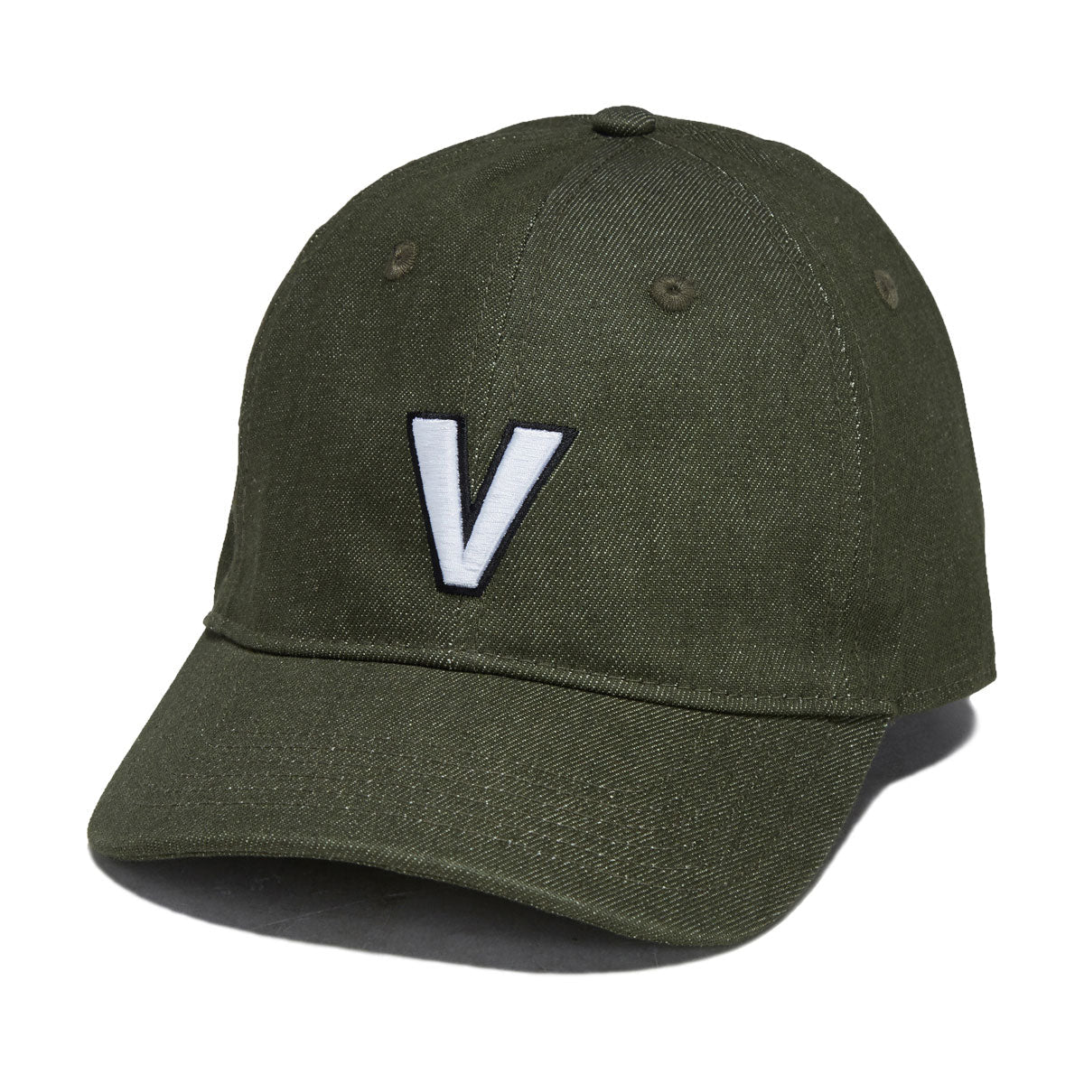 Venture Retro V Hat - Olive Denim
