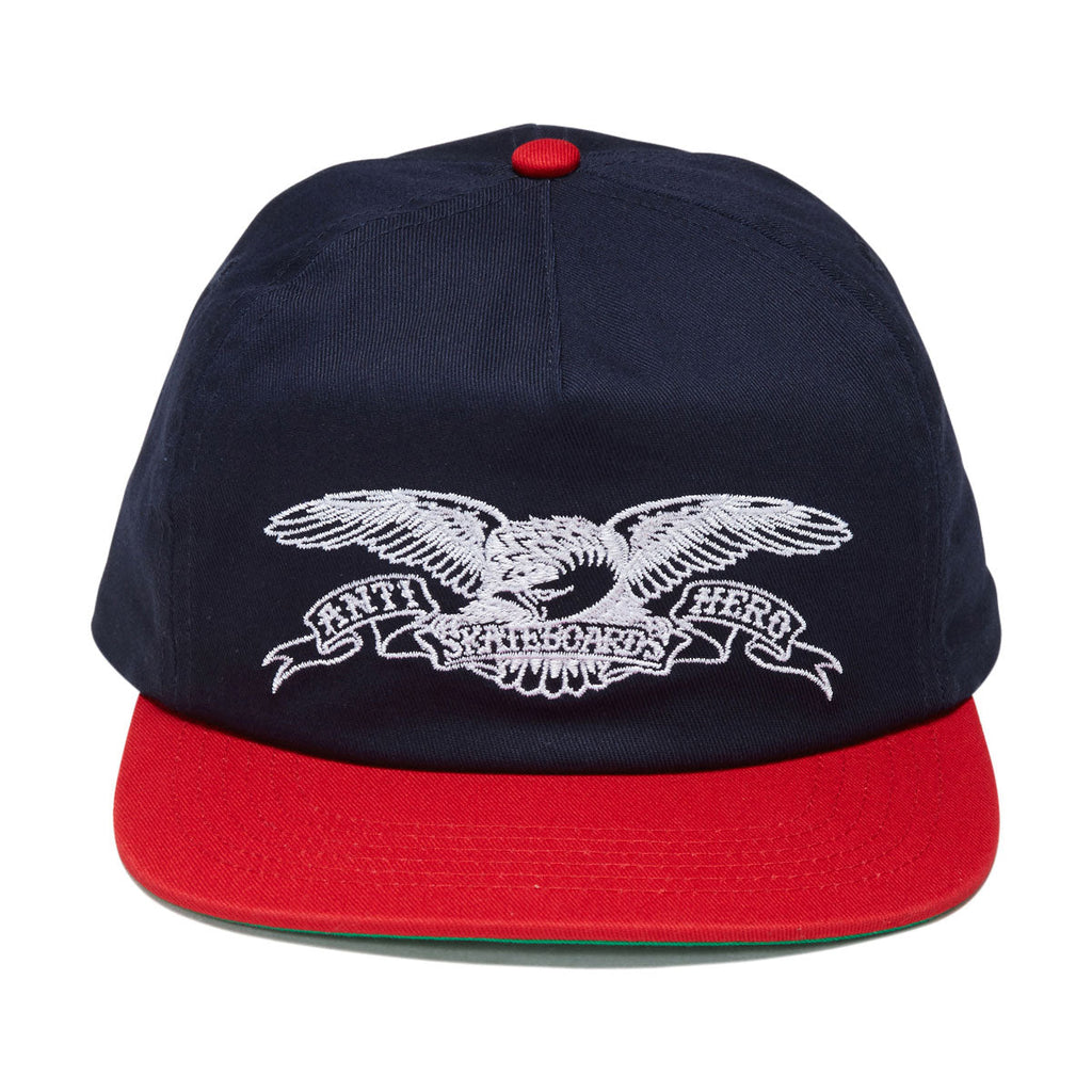 Anti-Hero Basic Eagle Hat - Navy/Red