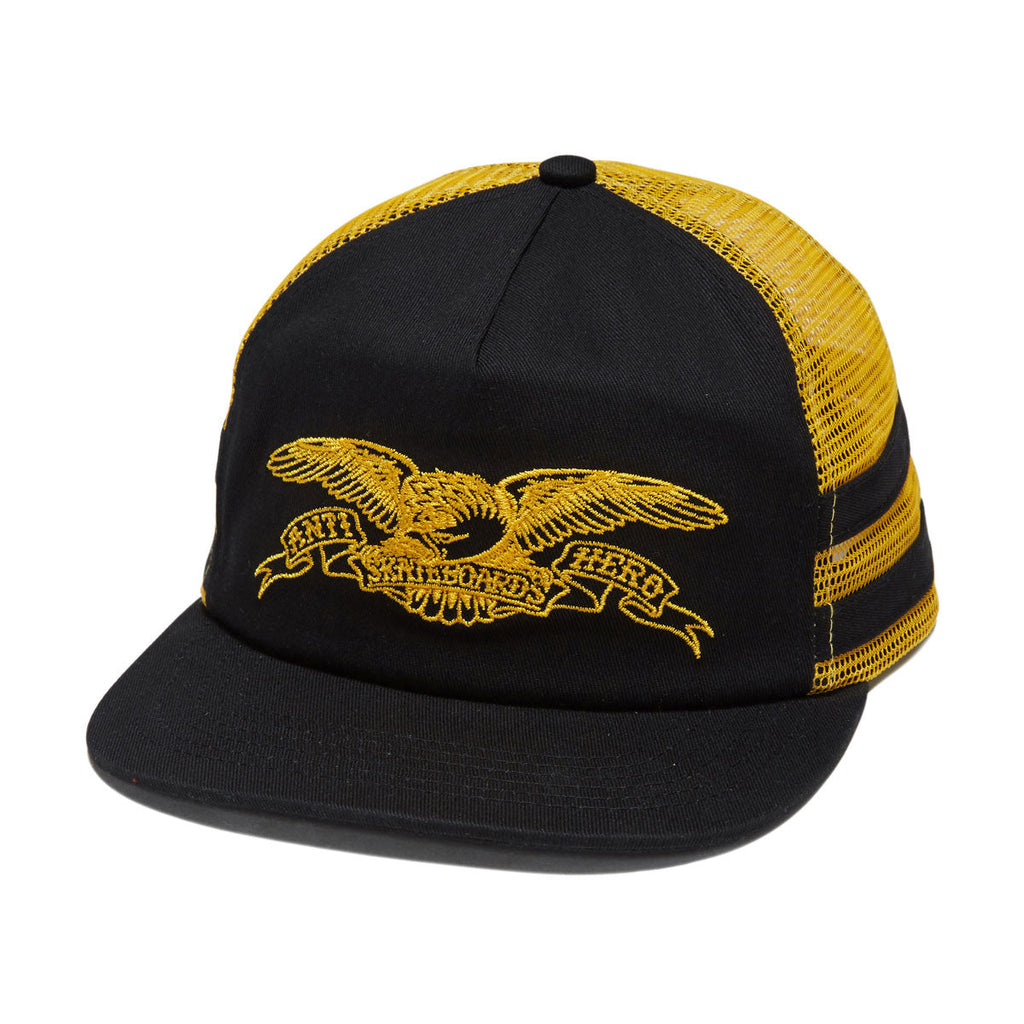 Anti-Hero Basic Eagle Hat - Black/Yellow 2026