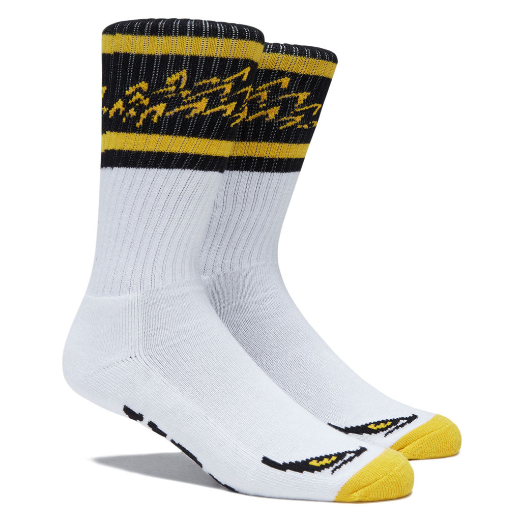 Anti-Hero Eagle Socks - White/Black/Yellow