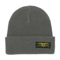 Anti-Hero Stock Eagle Label Beanie - Charcoal/Yellow