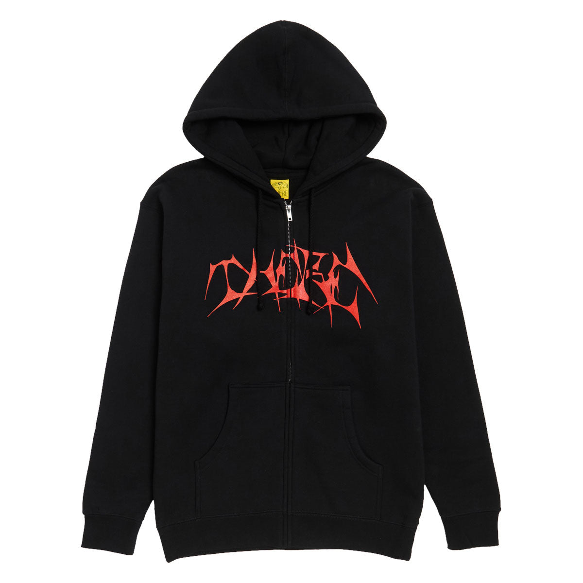 There PMO Zip Hoodie - Black/Red Print