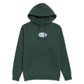 Real Bubble Oval Hoodie - Alpine Green/Multi Color Print