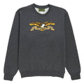 Anti-Hero Eagle Hoodie - Charcoal Heather/Black Multi Color Print