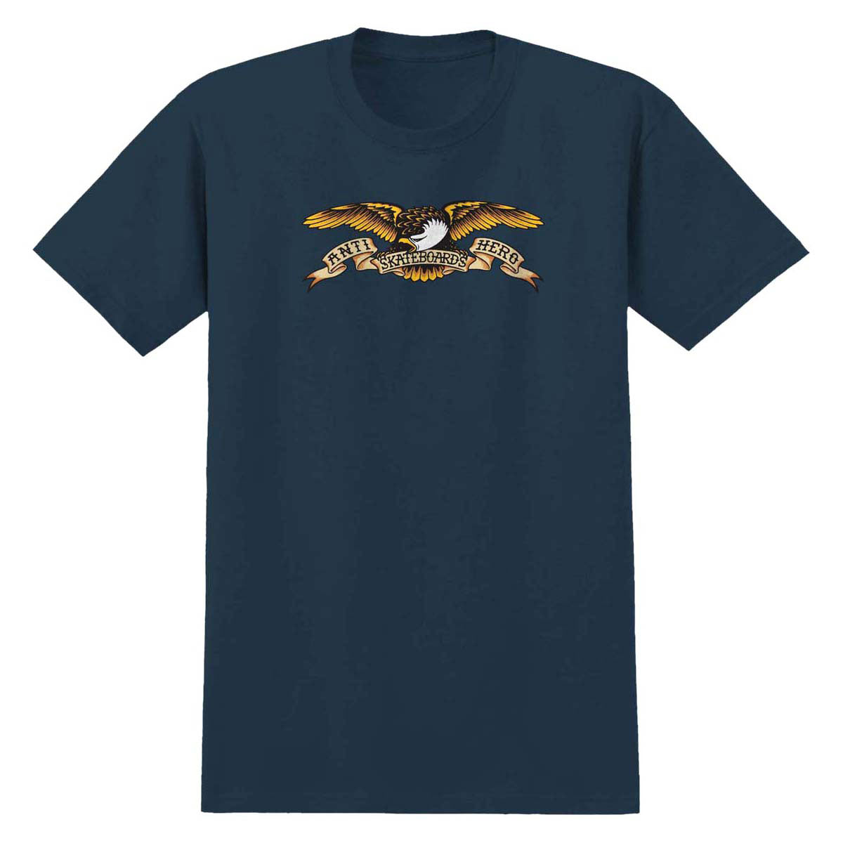Anti-Hero Eagle T-Shirt - Midnight Garment Dye/Multi Color Print