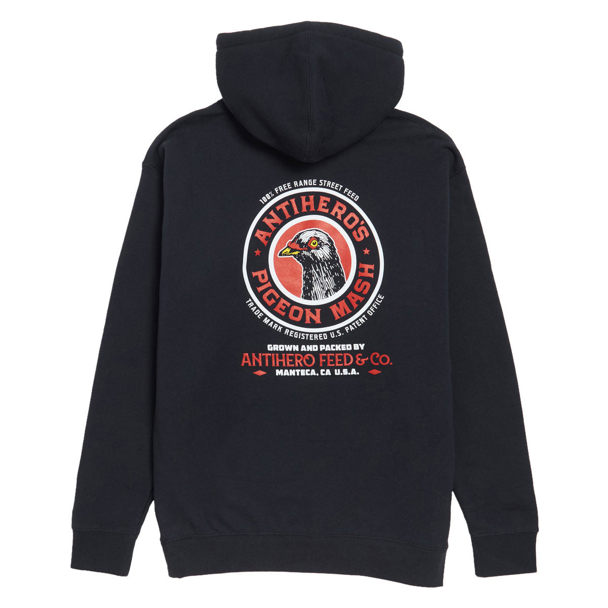 Anti-Hero Pigeon Mash Hoodie - Navy/Multi Color Prints