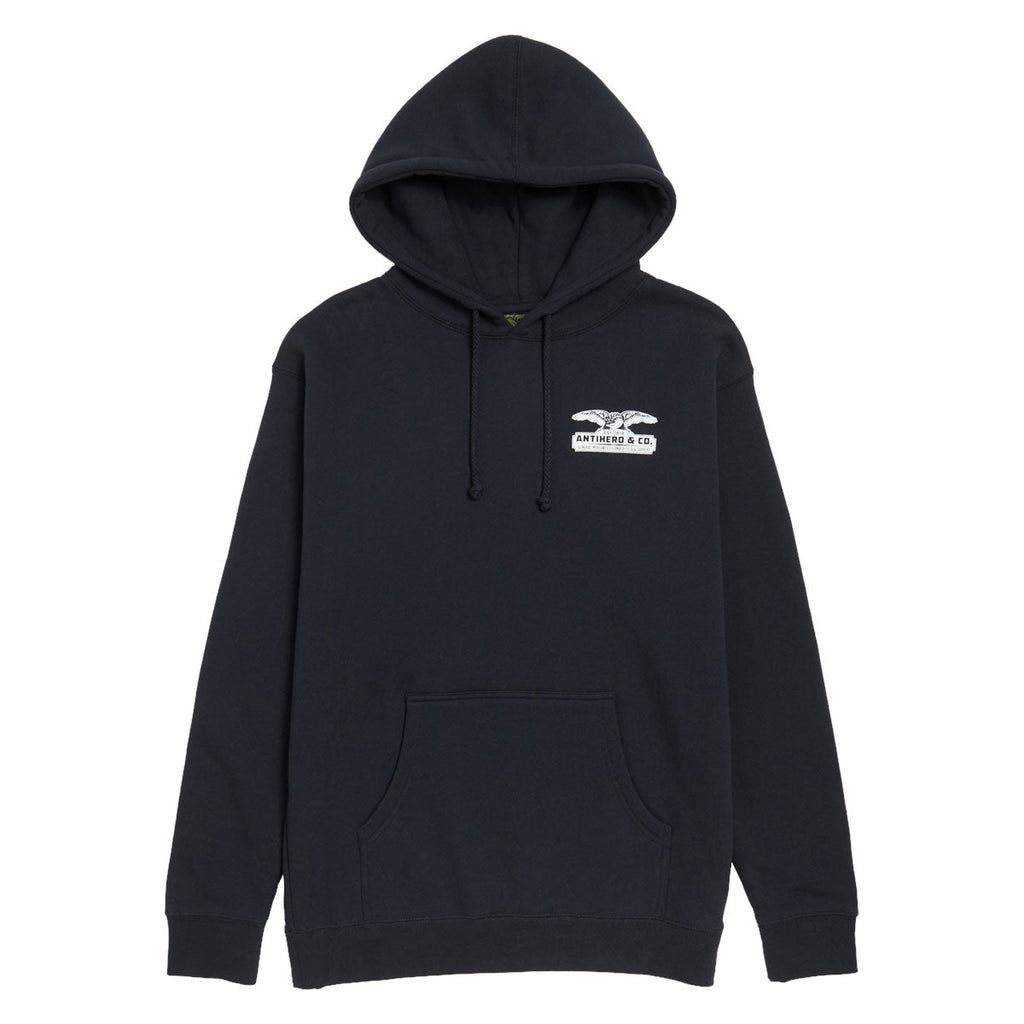 Anti-Hero Pigeon Mash Hoodie - Navy/Multi Color Prints
