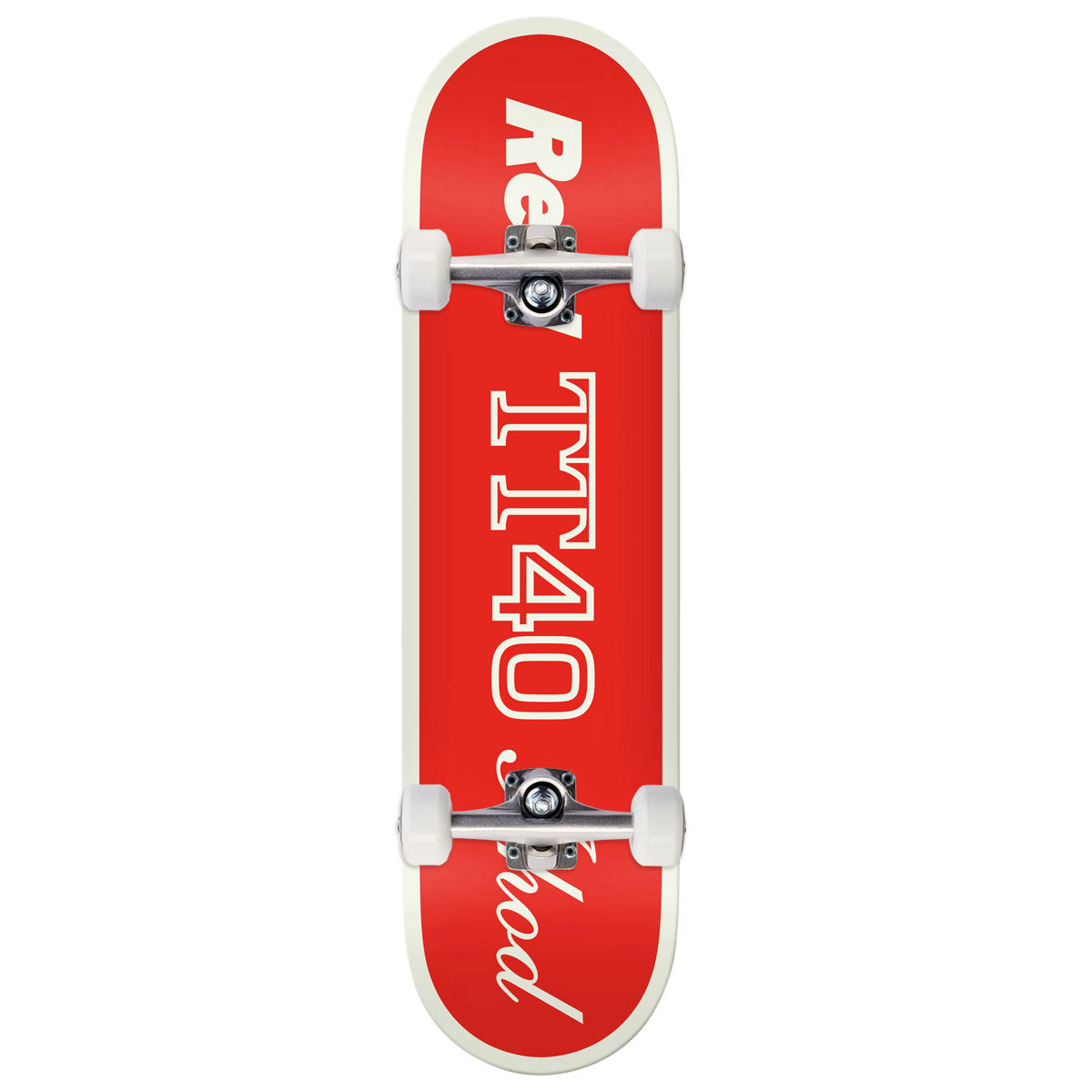 Real Ishod Shape Code Twin Tail Skateboard Complete - Red - 8.50"