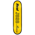 Real Mason Shape Code Skateboard Deck - Yellow - 8.28"