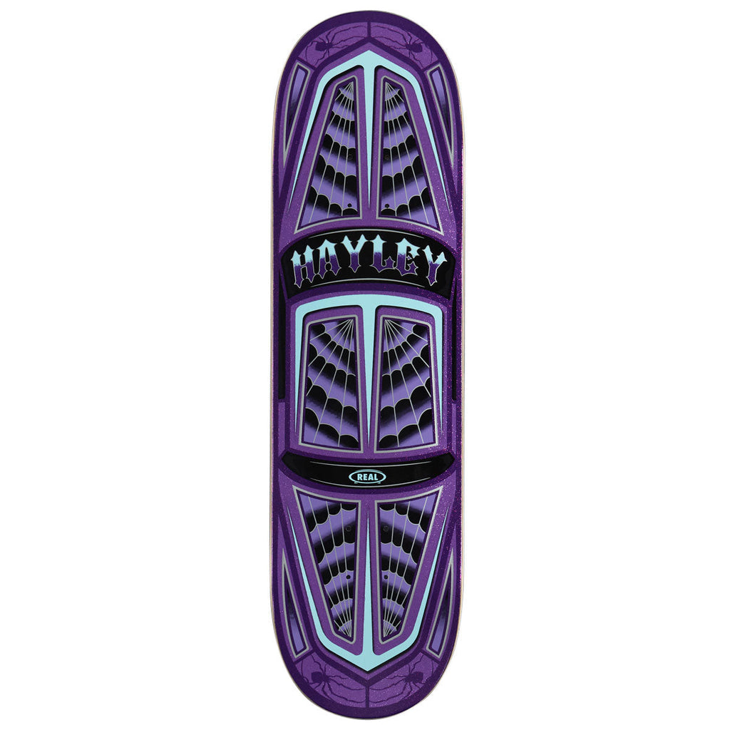 Real Hayley Threadline True Fit Skateboard Deck - Purple - 8.38"