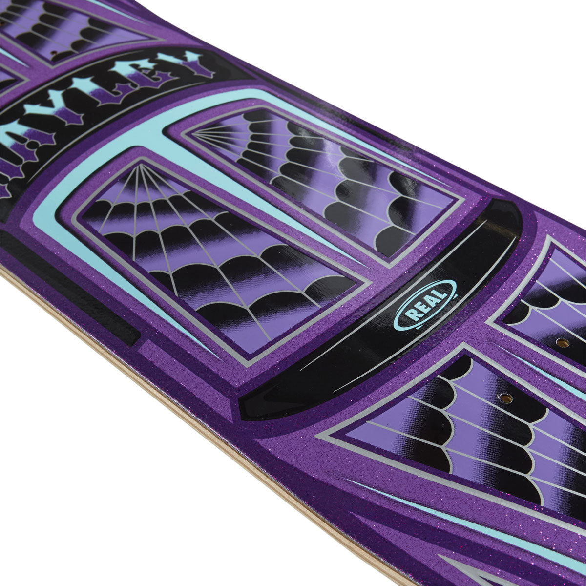 Real Hayley Threadline True Fit Skateboard Complete - Purple - 8.38"