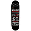 Anti-Hero Cardiel Fueled Up Skateboard Deck - Black - 8.62"