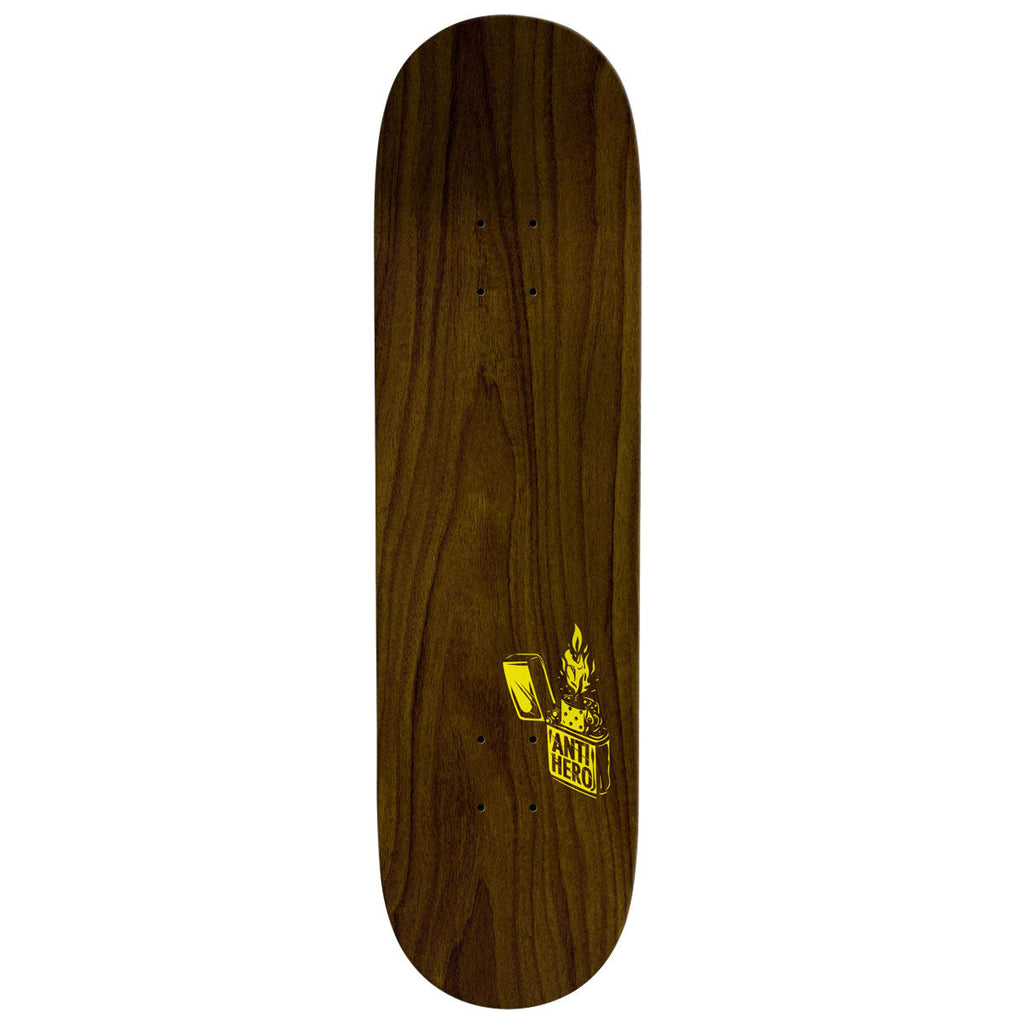 Anti-Hero Cardiel Fueled Up Skateboard Deck - Black - 8.62"